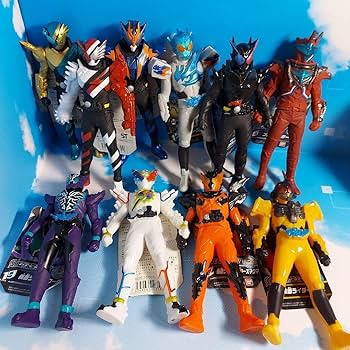仮面ライダービルド　グリス　ローグ　ジオウ　ソフビ人形　フィギュア　まとめ売り 仮面ライダー/ビルド/ドライブ/ジオウ/ソフビ/人形/約/17センチ